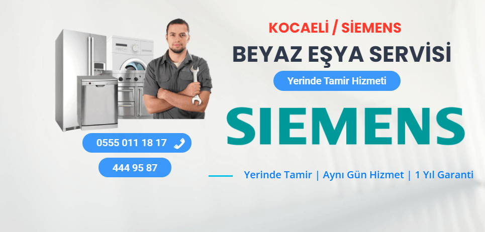 Siemens Beyaz Eşya Servisi Kocaeli